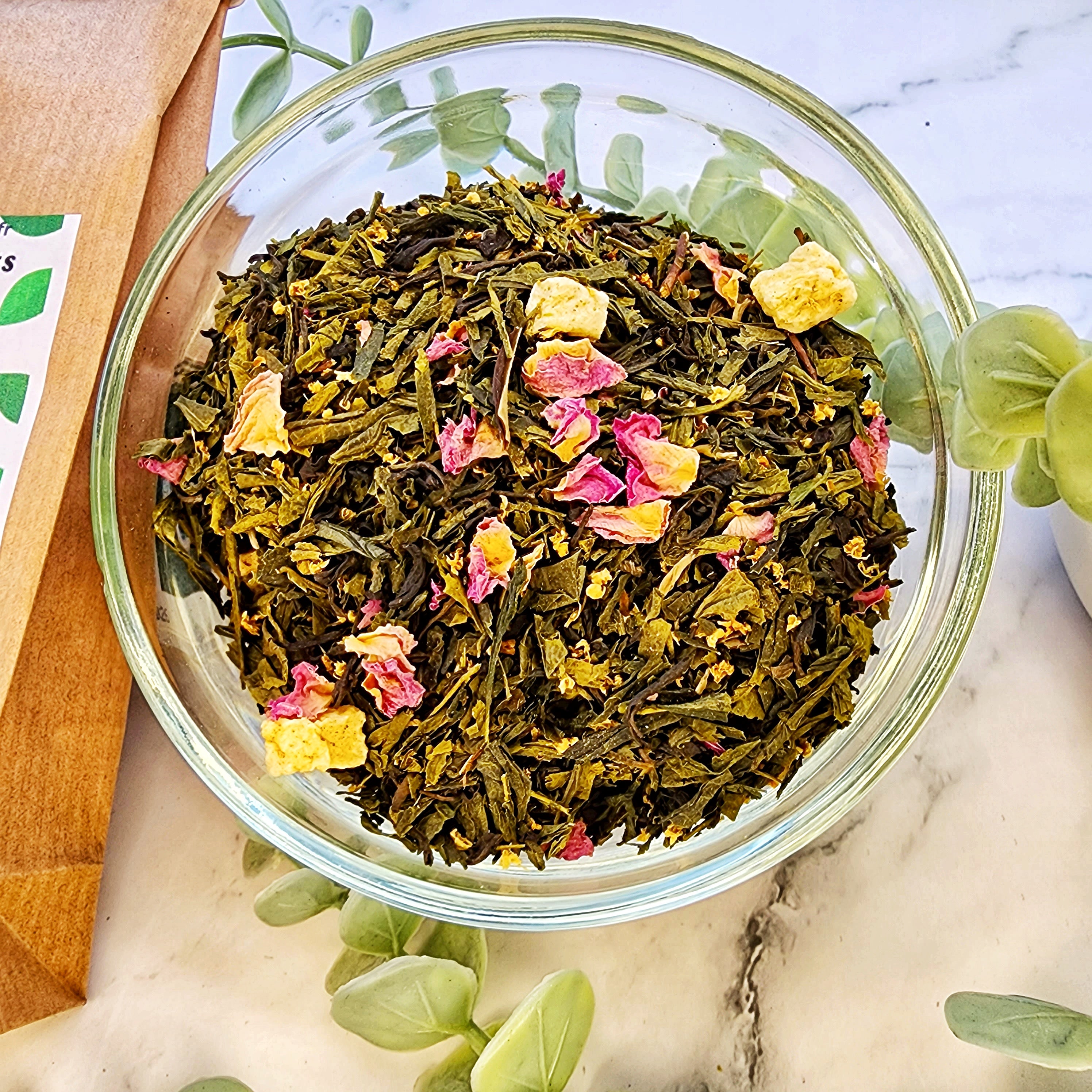 Thé vert: Danse des Fleurs, BIO vrac