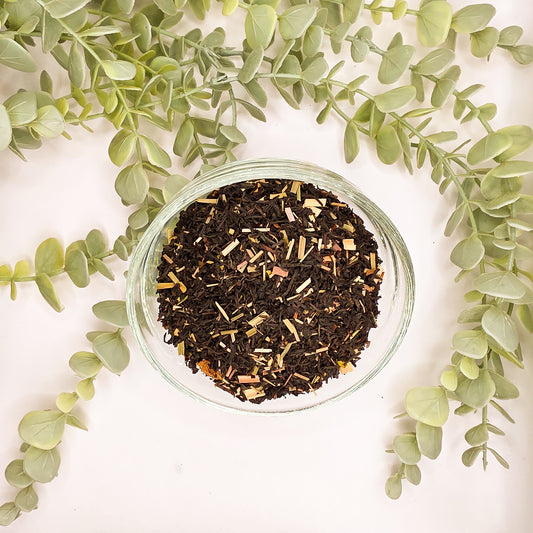 Thé Noir Lady Mandala – Thé Noir Assam Pamplemousse Mandarine Agrumes