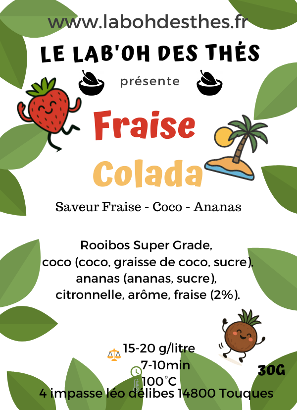 Fraise Colada