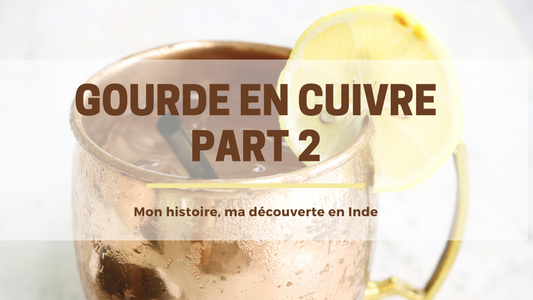 Gourde en cuivre part 2, Mon histoire, ma découverte en Inde