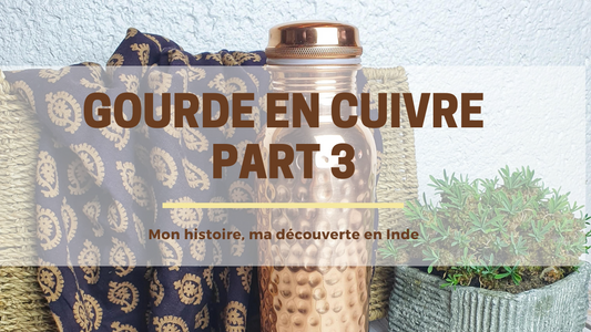 Gourde en cuivre part 3, Mon histoire, ma découverte en Inde