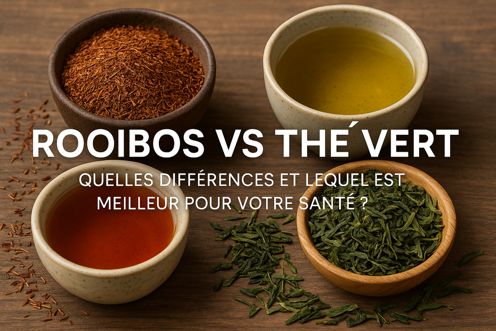 Rooibos vs Thé vert : quelles différences et lequel est meilleur pour votre santé ?