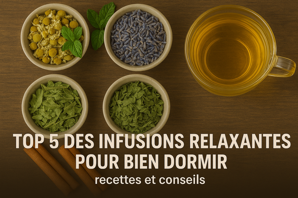 Top 5 des infusions relaxantes pour bien dormir : recettes et conseils