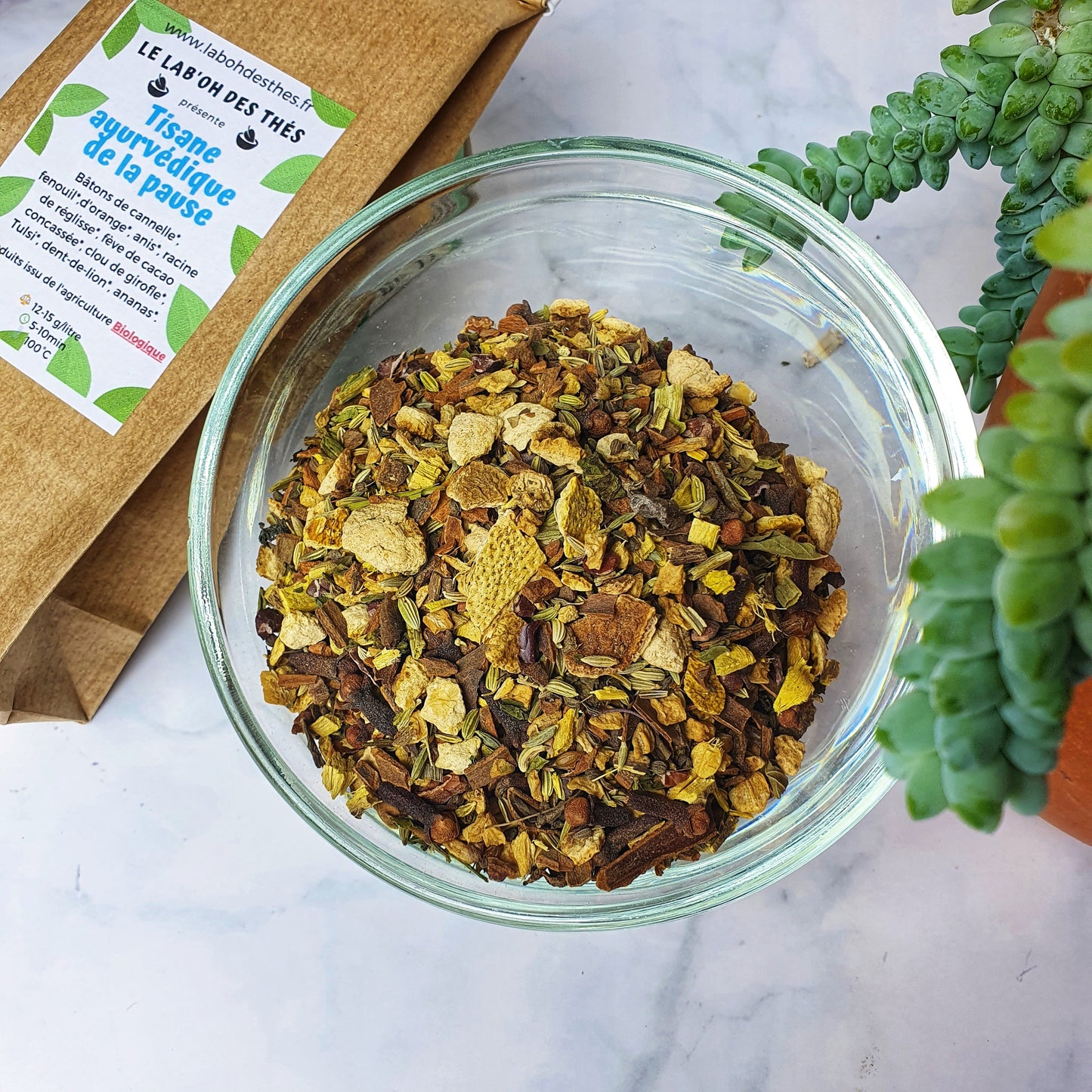 Infusions revitalisantes pour changements de saison - Labohdesthes
