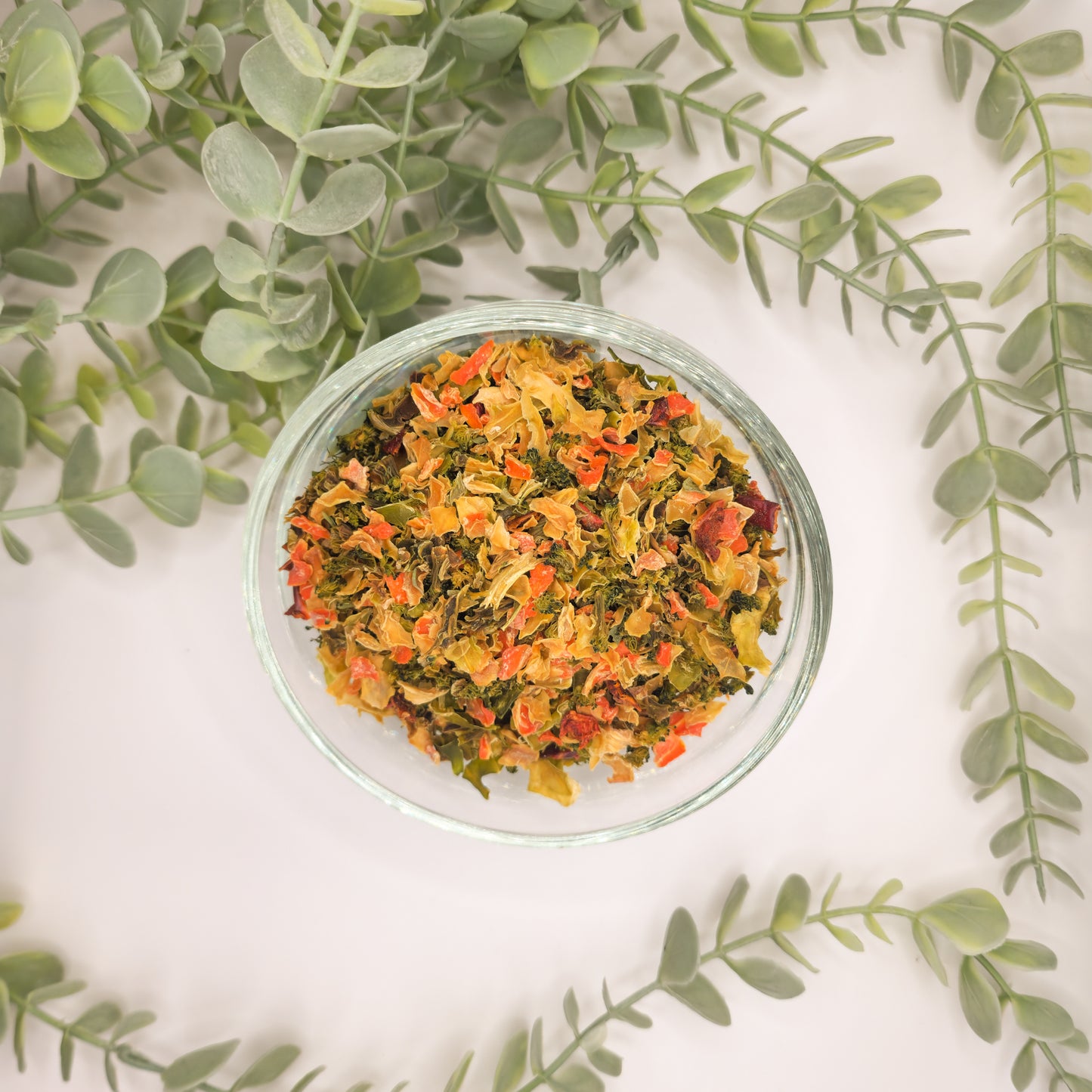 Mélange Super Brocoli en vrac – brocoli 38% chou 31% carotte poivron persil sarriette spiruline muscade – Le Lab'oh des Thés