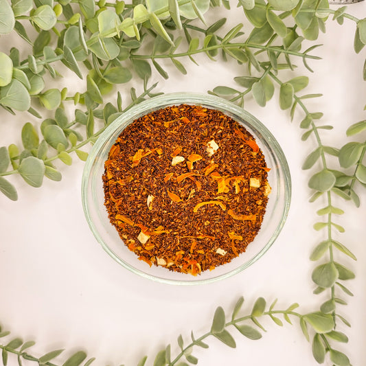 Carotte'Orange rooibos en vrac – mélange rooibos carotte orange arôme naturel – Le Lab'oh des Thés