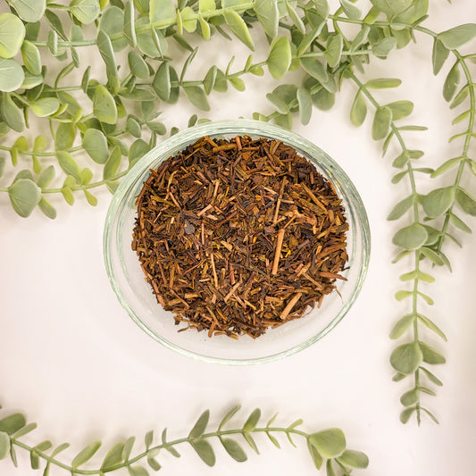 Thé vert: Hojicha "torréfier" bio en vrac  labohdesthes 