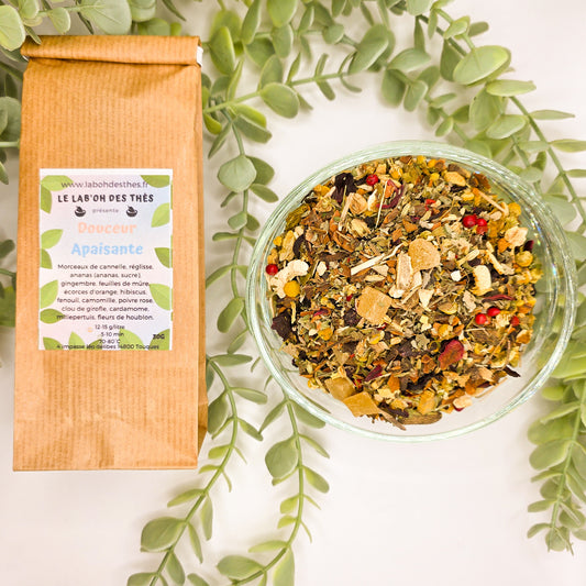 Douceur Apaisante tisane en vrac et sachet 