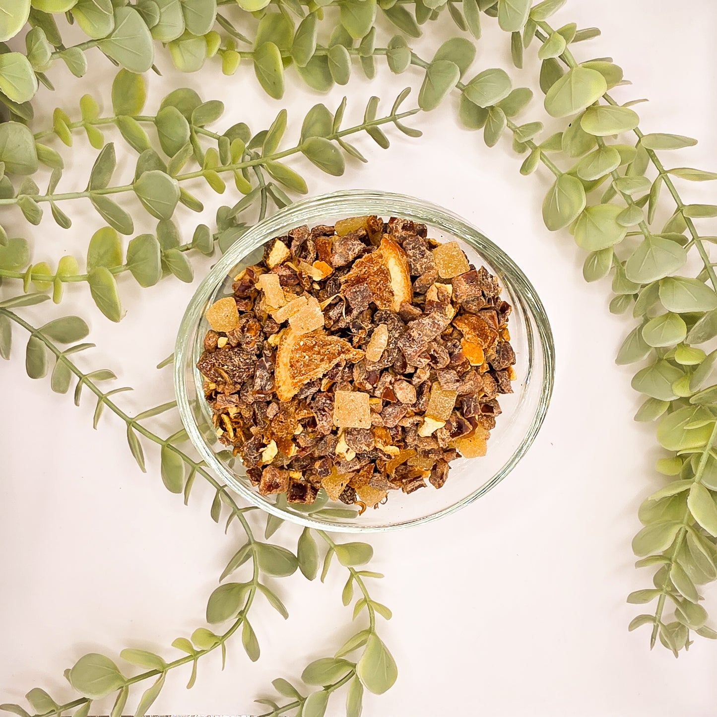 Soleil d'Orient infusion en vrac – mélange datte ananas raisin orange citron fleurs de souci – Le Lab'oh des Thés