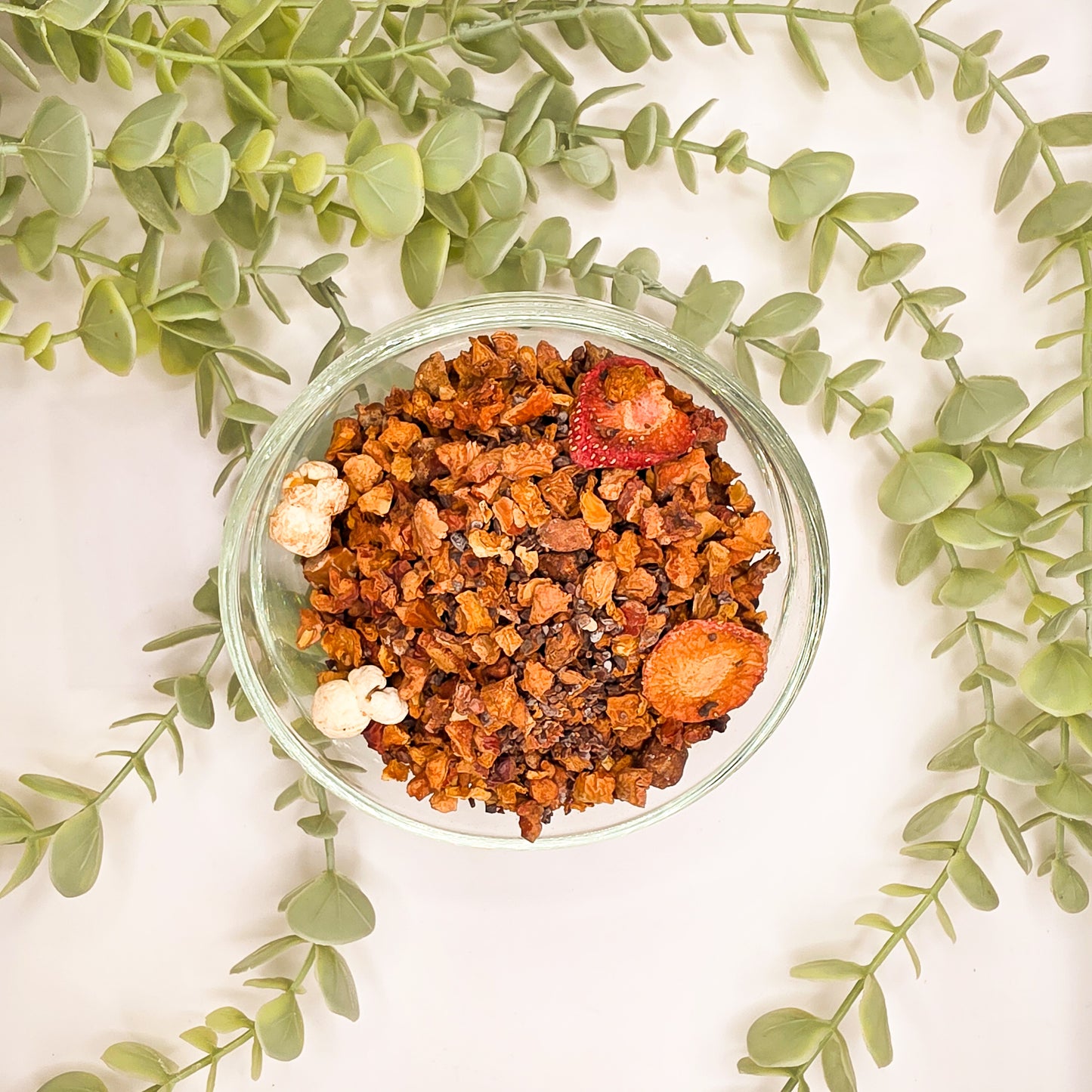 Infusion Pumpkin Choco Love - mélange gourmand citrouille cacao pomme datte fraise sans théine