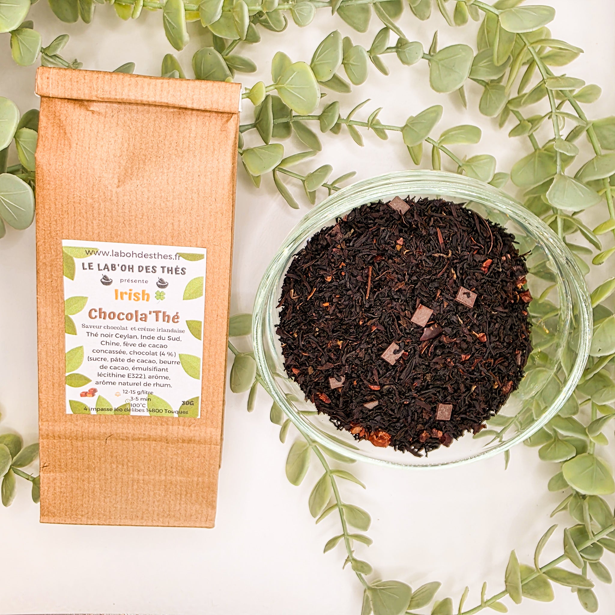 Irish Chocola’Thé sachet et vrac 