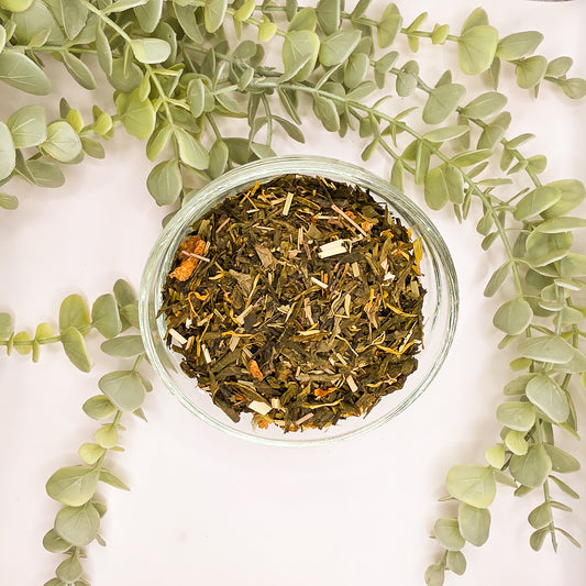 Thé Vert Mojito – Thé Vert Rafraîchissant Menthe Citron Vert Sencha