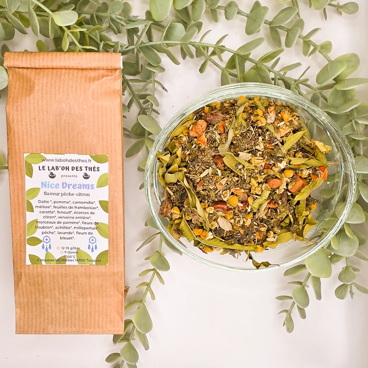 Tisane Nice Dreams – Tisane Sommeil Relaxante Sans Théine