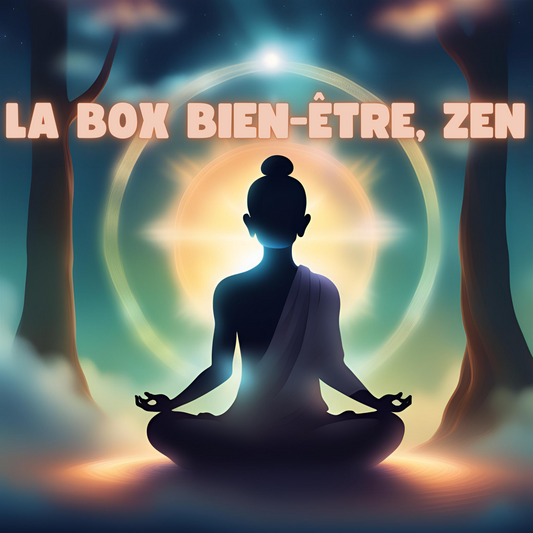 Box bien-être zen - Coffret tisanes relaxantes et pierre semi-précieuse Labohdesthes