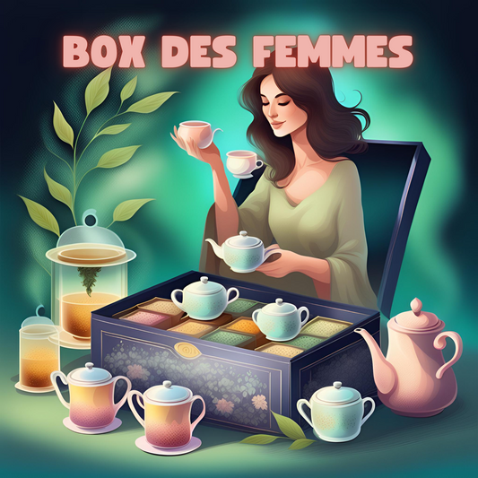 Box des Femmes - Coffret thés et infusions bien-être féminin Labohdesthes