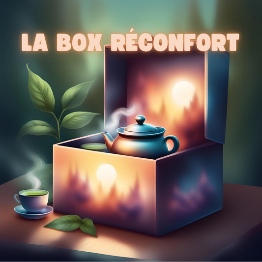 Box Réconfort - Coffret infusions cocooning et pâte à tartiner Labohdesthes
