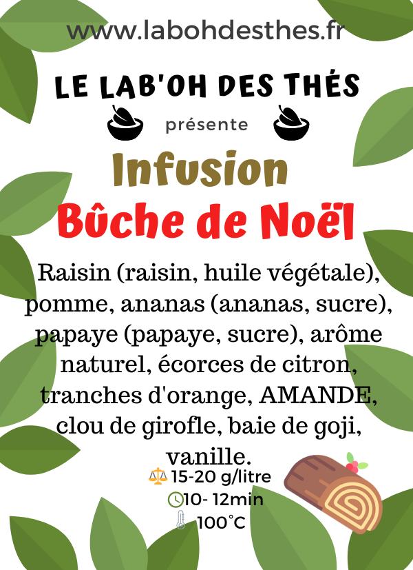 Infusion Bûche de Noël