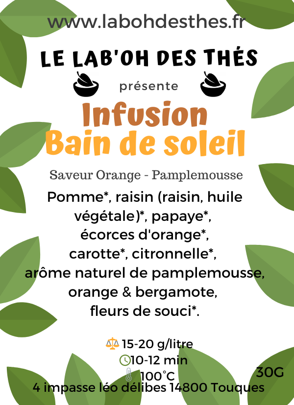 Infusion Bain de soleil