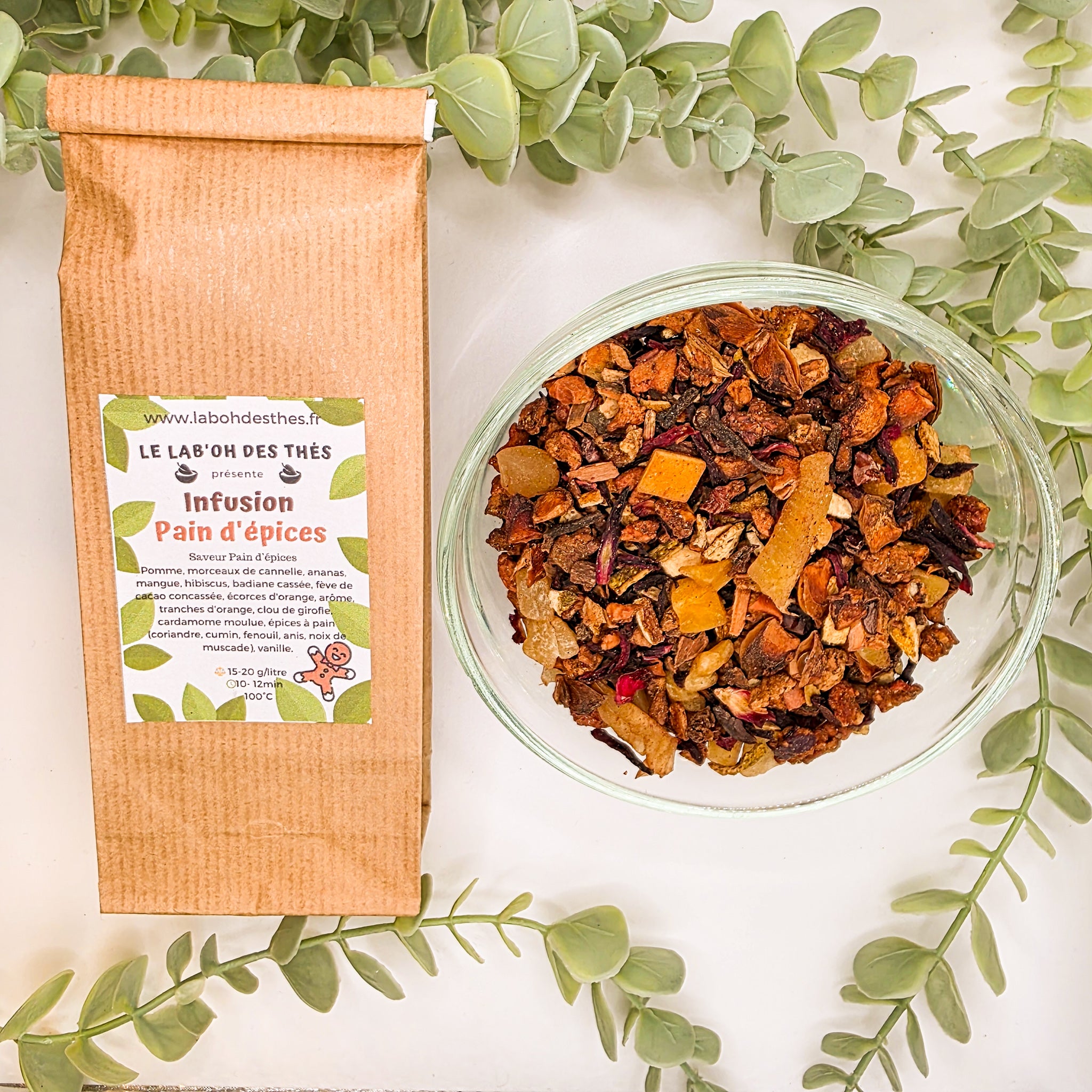 Infusion, pain d'épices