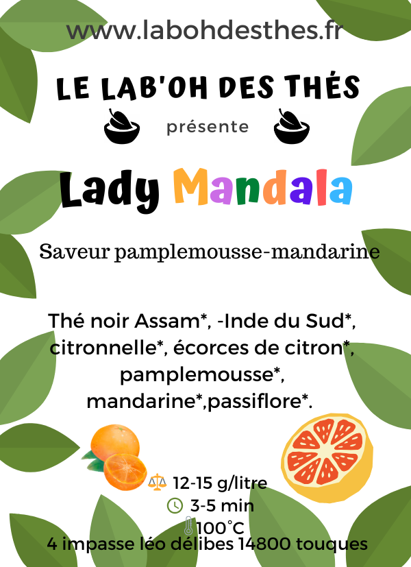 Thé noir: Lady Mandala