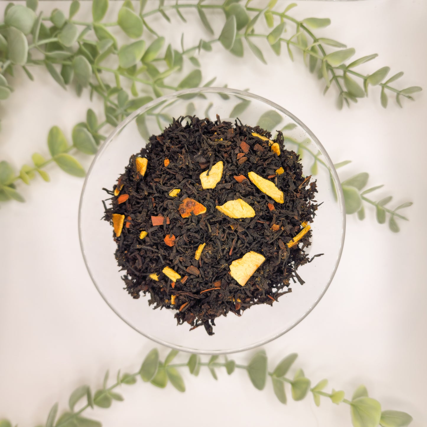 Mélange Thé Noir Cool Cola en vrac – Assam 40% caramel 15% cannelle 10% orange 10% citron vert vanille muscade coriandre – Le Lab'oh des Thés