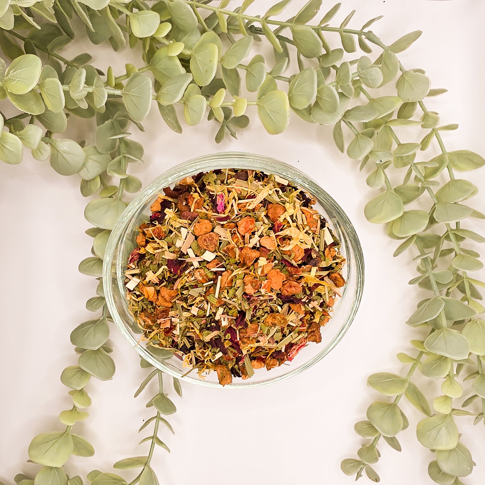 Mélange infusion pêche naturelle en vrac – saveur douce et fruitée – Lab'oh des Thés
