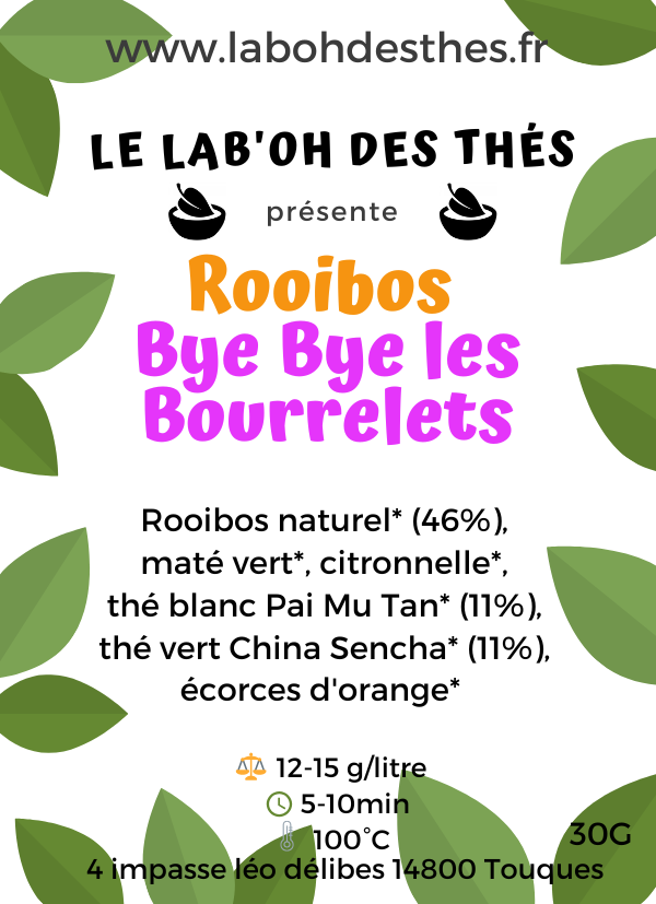 Rooibos  Bye Bye les Bourrelets