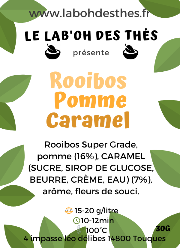 Rooibos Pomme Caramel