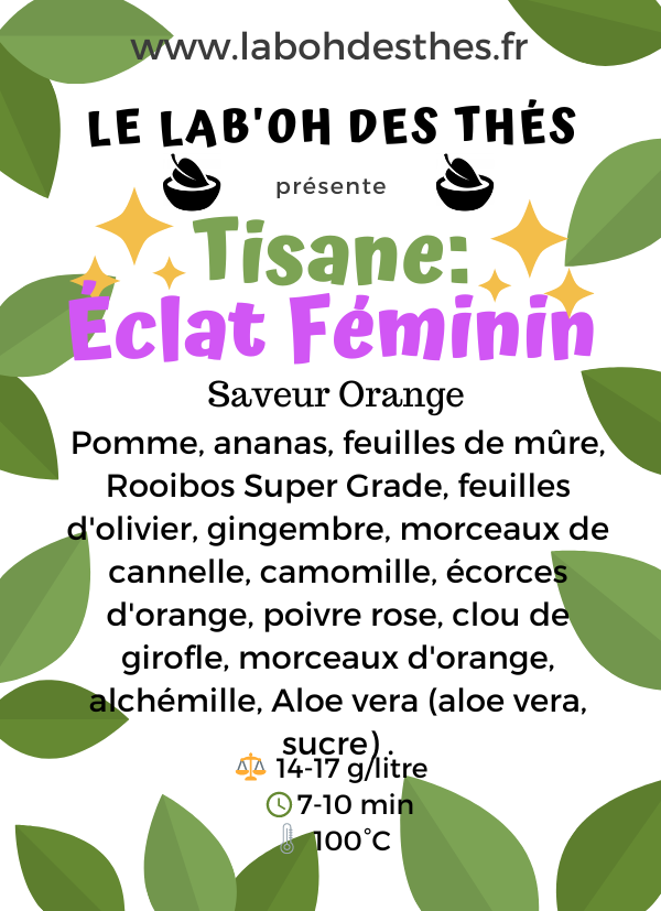 Tisane: Éclat Féminin labohdesthes 