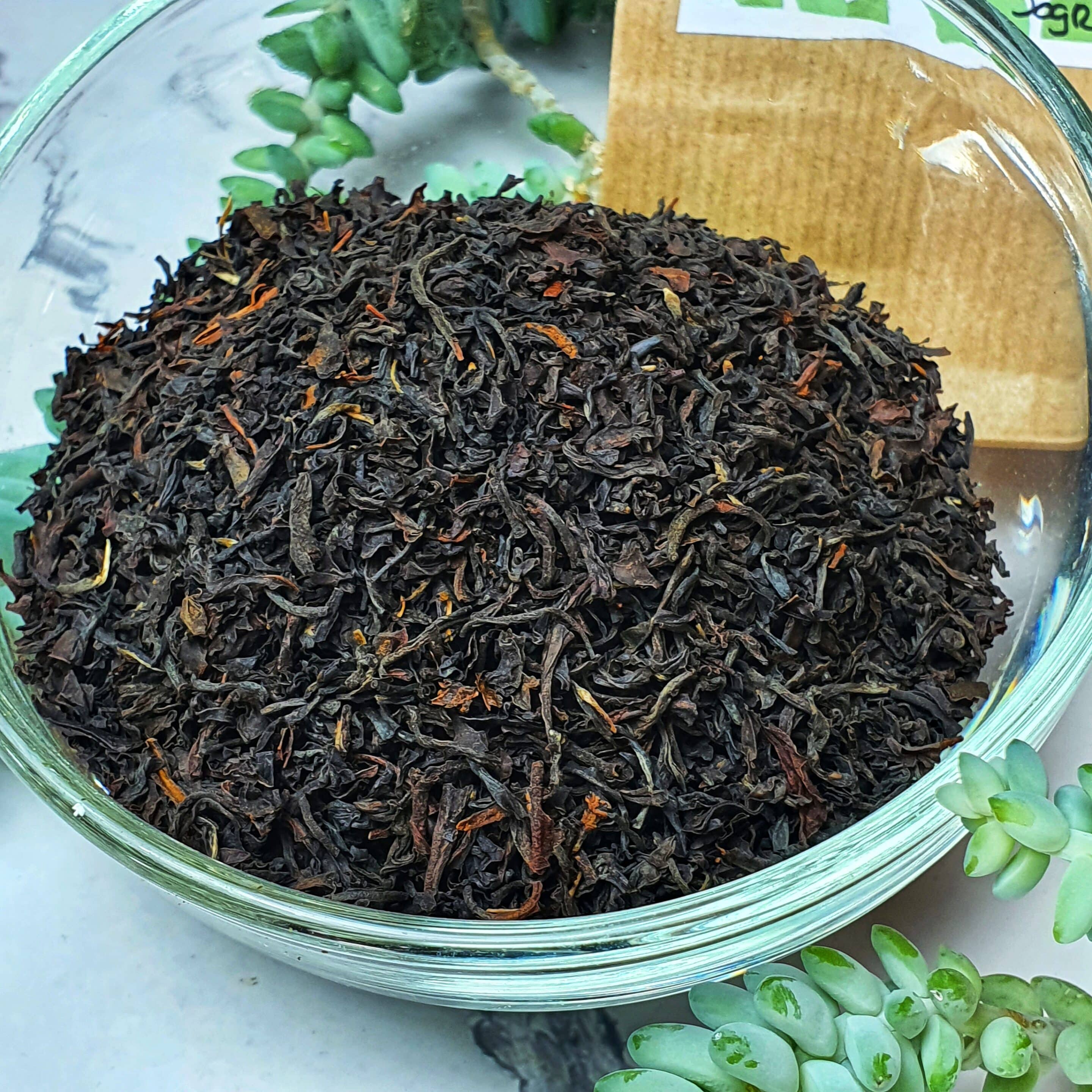 Thé noir: Ceylon op Venture BIO