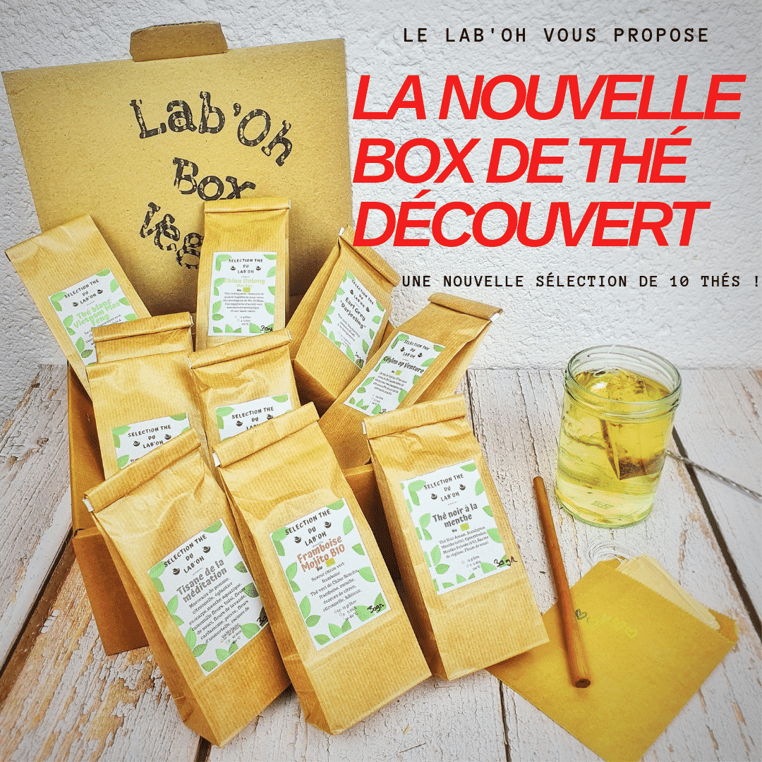 Box thés découverte - Coffret dégustation thés premium Labohdesthes