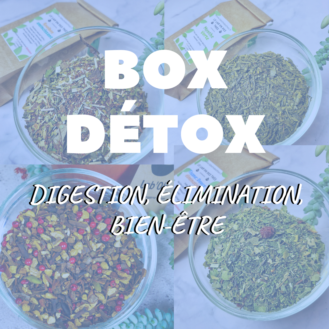 Box DétoX "digestion, élimination, bien-être"