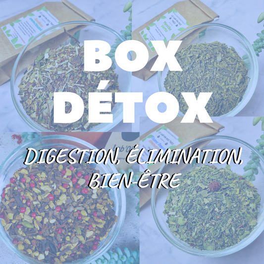 Box DétoX "digestion, élimination, bien-être"