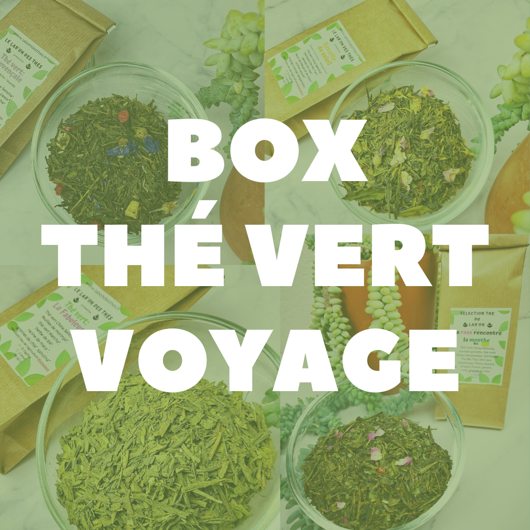 Box Thé vert Voyage séléction du lab'oh des thés