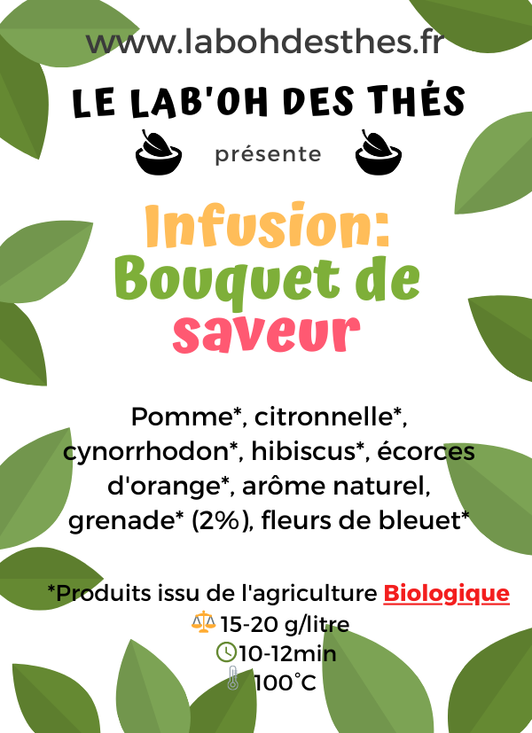 Infusion: Bouquet de saveur, BIO