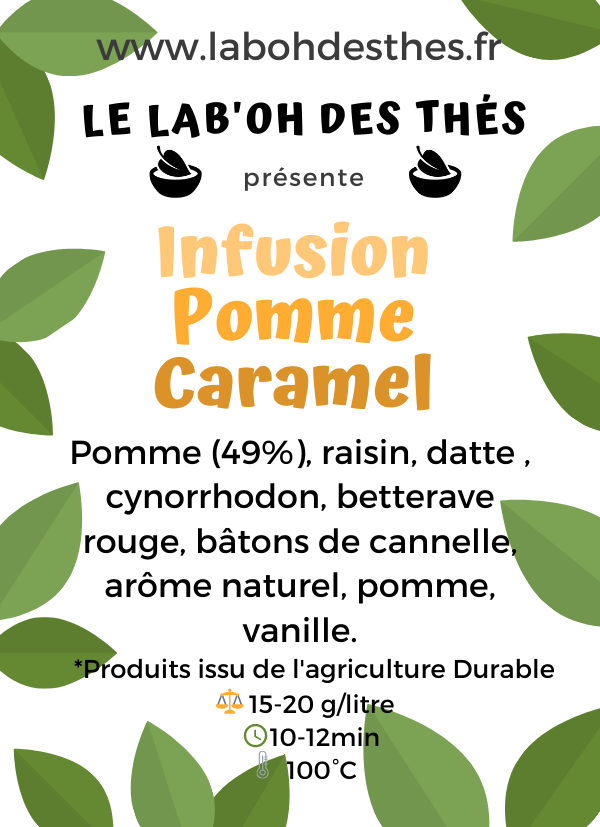 Infusion: Pomme Caramel