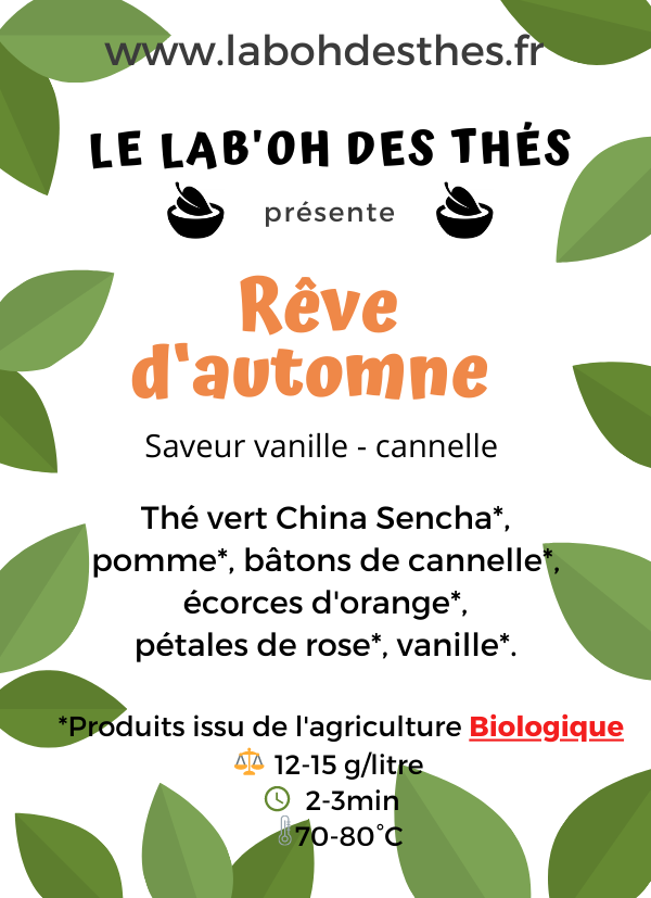 Thé vert: Rêve d‘automne