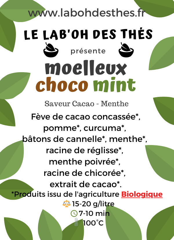 Infusion: Moelleux Choco-Mint, Bio